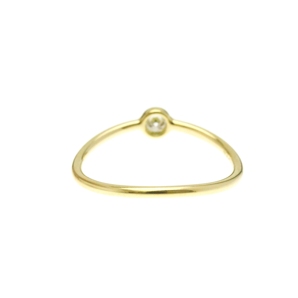TIFFANY 18k Gold Diamond Ring - Picture 3 of 10